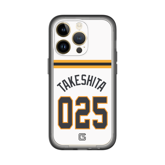スリムプロテクションプレミアムケース［ 読売ジャイアンツ - #025 TAKESHITA - ホーム ］