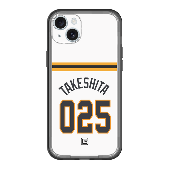 スリムプロテクションプレミアムケース［ 読売ジャイアンツ - #025 TAKESHITA - ホーム ］