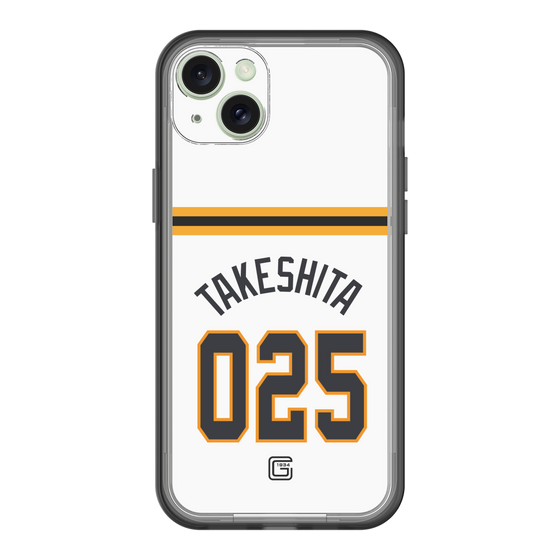 スリムプロテクションプレミアムケース［ 読売ジャイアンツ - #025 TAKESHITA - ホーム ］