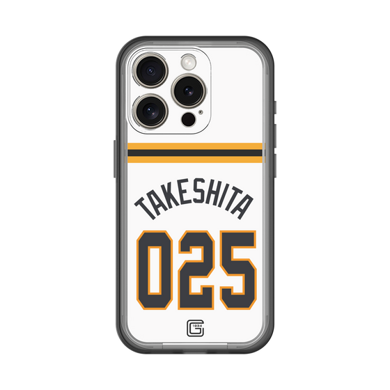 スリムプロテクションプレミアムケース［ 読売ジャイアンツ - #025 TAKESHITA - ホーム ］