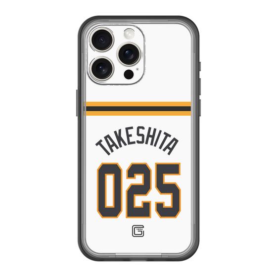 スリムプロテクションプレミアムケース［ 読売ジャイアンツ - #025 TAKESHITA - ホーム ］