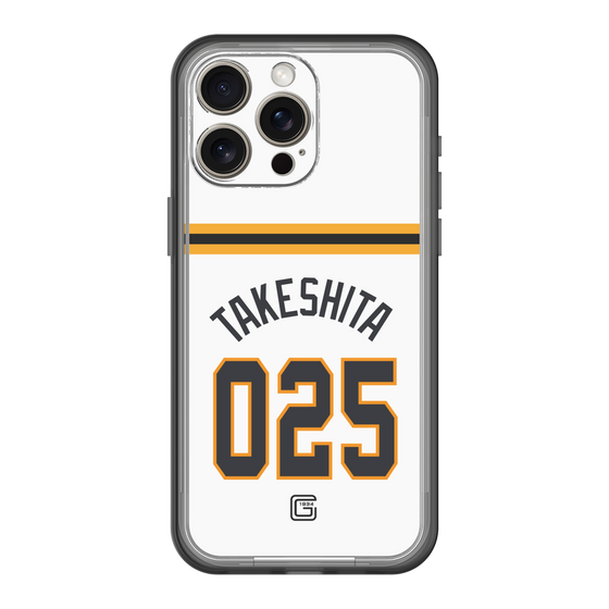 スリムプロテクションプレミアムケース［ 読売ジャイアンツ - #025 TAKESHITA - ホーム ］