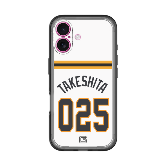 スリムプロテクションプレミアムケース［ 読売ジャイアンツ - #025 TAKESHITA - ホーム ］