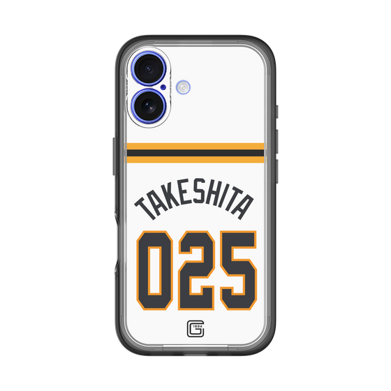 スリムプロテクションプレミアムケース［ 読売ジャイアンツ - #025 TAKESHITA - ホーム ］