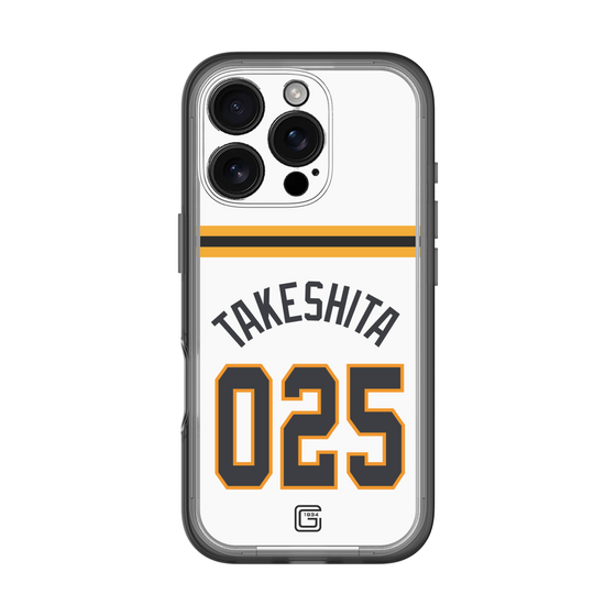 スリムプロテクションプレミアムケース［ 読売ジャイアンツ - #025 TAKESHITA - ホーム ］
