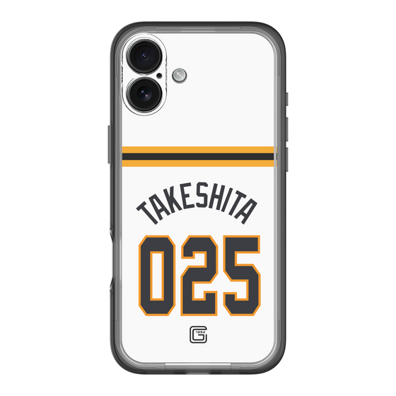 スリムプロテクションプレミアムケース［ 読売ジャイアンツ - #025 TAKESHITA - ホーム ］