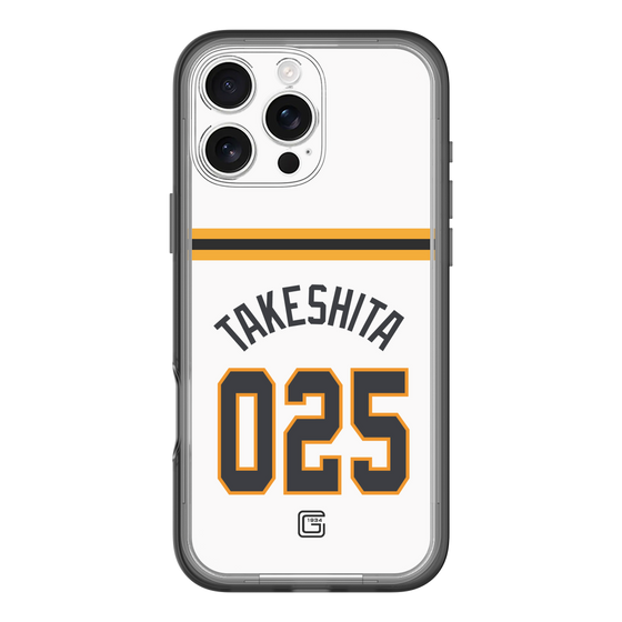 スリムプロテクションプレミアムケース［ 読売ジャイアンツ - #025 TAKESHITA - ホーム ］