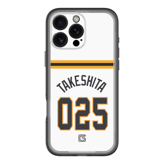 スリムプロテクションプレミアムケース［ 読売ジャイアンツ - #025 TAKESHITA - ホーム ］