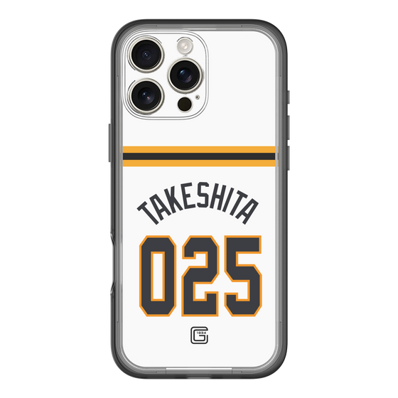 スリムプロテクションプレミアムケース［ 読売ジャイアンツ - #025 TAKESHITA - ホーム ］