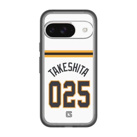 スリムプロテクションプレミアムケース［ 読売ジャイアンツ - #025 TAKESHITA - ホーム ］