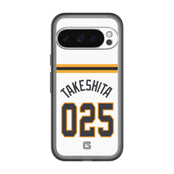 スリムプロテクションプレミアムケース［ 読売ジャイアンツ - #025 TAKESHITA - ホーム ］