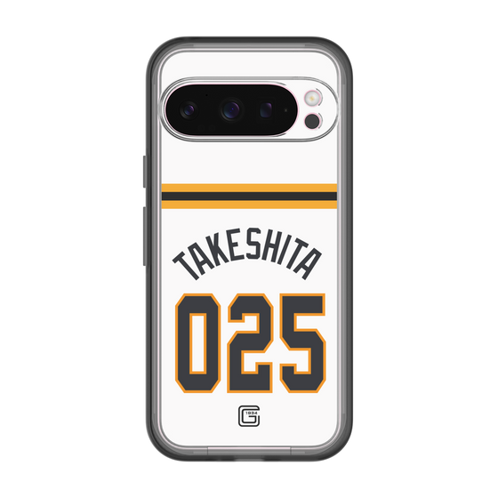 スリムプロテクションプレミアムケース［ 読売ジャイアンツ - #025 TAKESHITA - ホーム ］