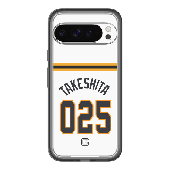 スリムプロテクションプレミアムケース［ 読売ジャイアンツ - #025 TAKESHITA - ホーム ］