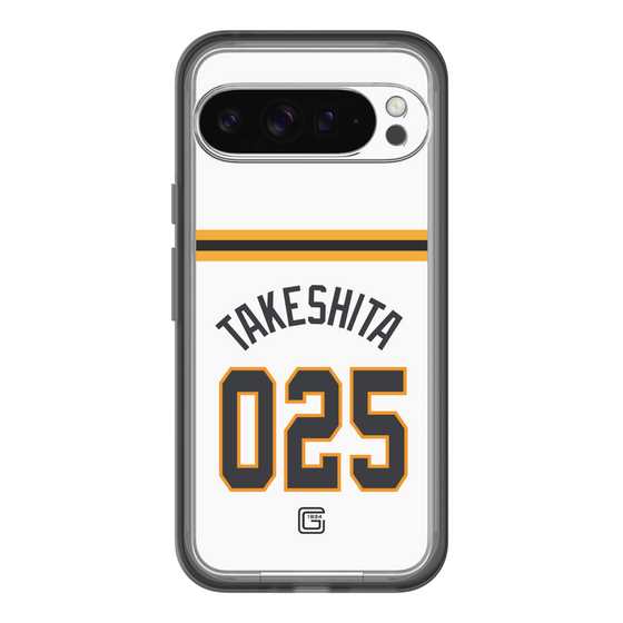 スリムプロテクションプレミアムケース［ 読売ジャイアンツ - #025 TAKESHITA - ホーム ］