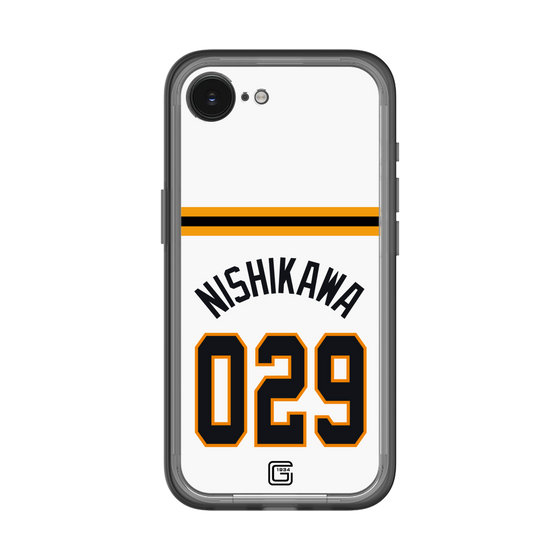 スリムプロテクションプレミアムケース［ 読売ジャイアンツ - #029 NISHIKAWA - ホーム ］