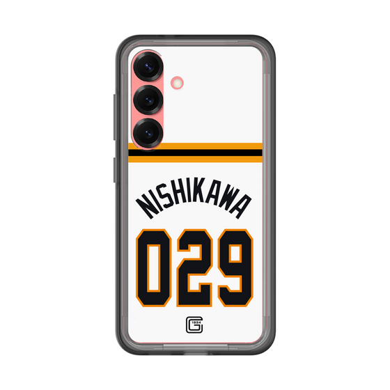 スリムプロテクションプレミアムケース［ 読売ジャイアンツ - #029 NISHIKAWA - ホーム ］
