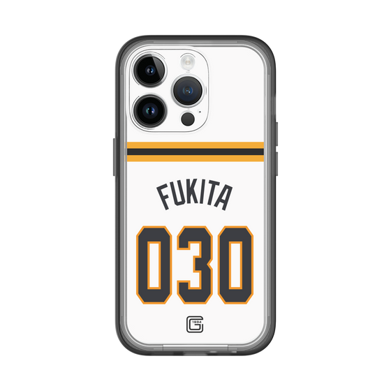 スリムプロテクションプレミアムケース［ 読売ジャイアンツ - #030 FUKITA - ホーム ］