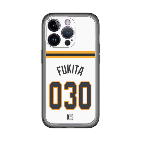 スリムプロテクションプレミアムケース［ 読売ジャイアンツ - #030 FUKITA - ホーム ］