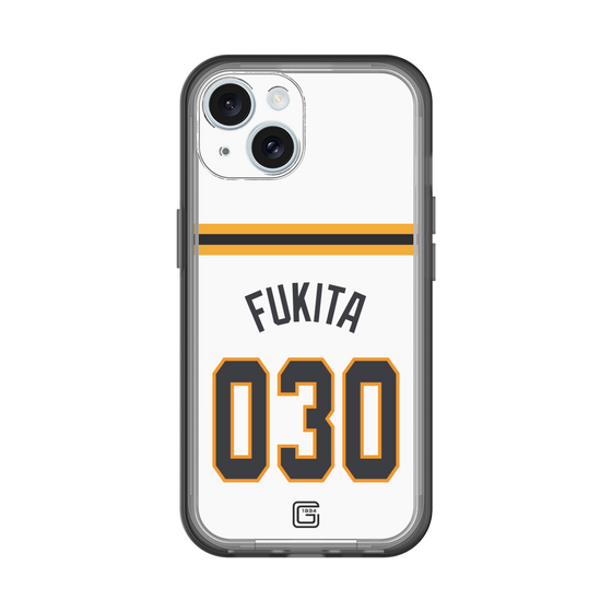 スリムプロテクションプレミアムケース［ 読売ジャイアンツ - #030 FUKITA - ホーム ］