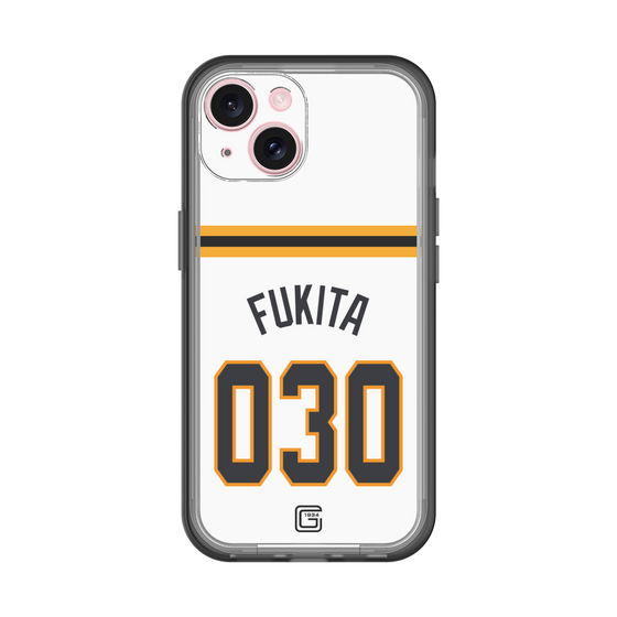 スリムプロテクションプレミアムケース［ 読売ジャイアンツ - #030 FUKITA - ホーム ］