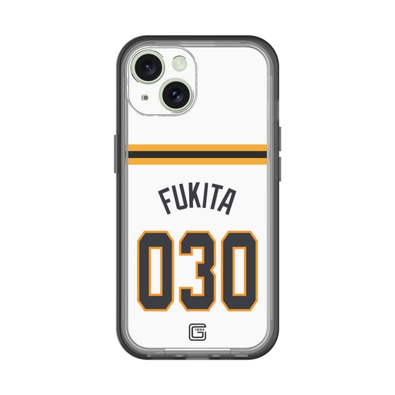 スリムプロテクションプレミアムケース［ 読売ジャイアンツ - #030 FUKITA - ホーム ］