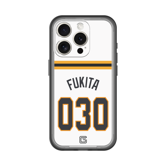 スリムプロテクションプレミアムケース［ 読売ジャイアンツ - #030 FUKITA - ホーム ］