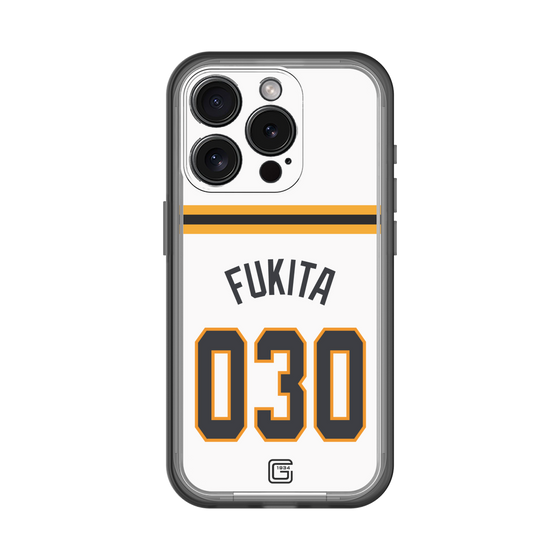 スリムプロテクションプレミアムケース［ 読売ジャイアンツ - #030 FUKITA - ホーム ］