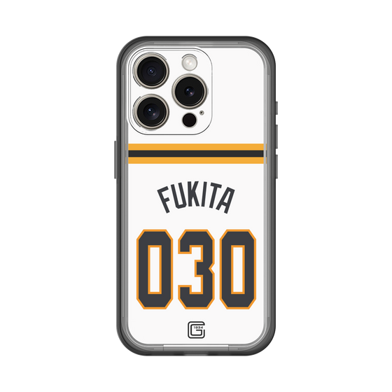 スリムプロテクションプレミアムケース［ 読売ジャイアンツ - #030 FUKITA - ホーム ］