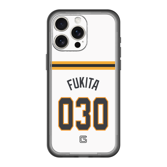 スリムプロテクションプレミアムケース［ 読売ジャイアンツ - #030 FUKITA - ホーム ］