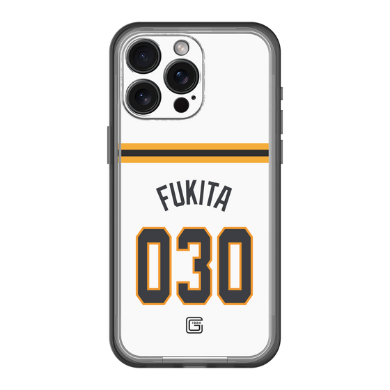 スリムプロテクションプレミアムケース［ 読売ジャイアンツ - #030 FUKITA - ホーム ］
