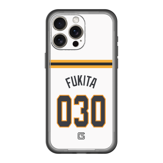 スリムプロテクションプレミアムケース［ 読売ジャイアンツ - #030 FUKITA - ホーム ］