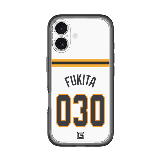 スリムプロテクションプレミアムケース［ 読売ジャイアンツ - #030 FUKITA - ホーム ］