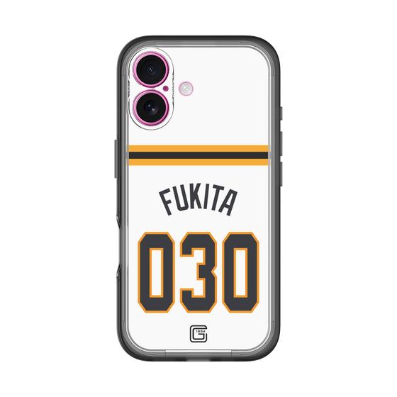 スリムプロテクションプレミアムケース［ 読売ジャイアンツ - #030 FUKITA - ホーム ］