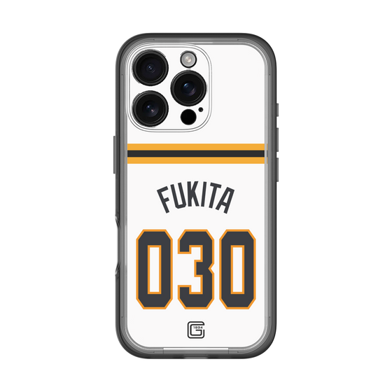 スリムプロテクションプレミアムケース［ 読売ジャイアンツ - #030 FUKITA - ホーム ］