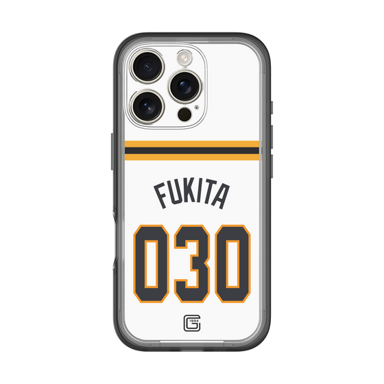 スリムプロテクションプレミアムケース［ 読売ジャイアンツ - #030 FUKITA - ホーム ］