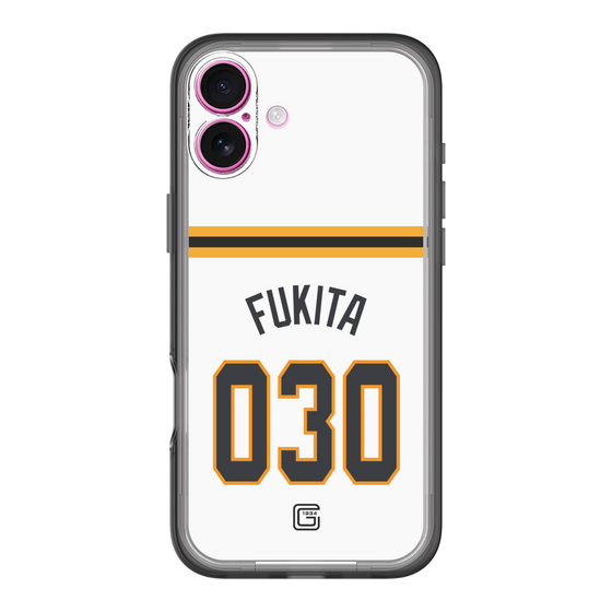 スリムプロテクションプレミアムケース［ 読売ジャイアンツ - #030 FUKITA - ホーム ］