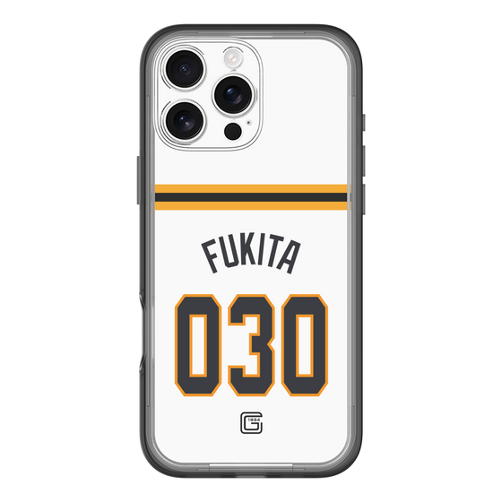 スリムプロテクションプレミアムケース［ 読売ジャイアンツ - #030 FUKITA - ホーム ］
