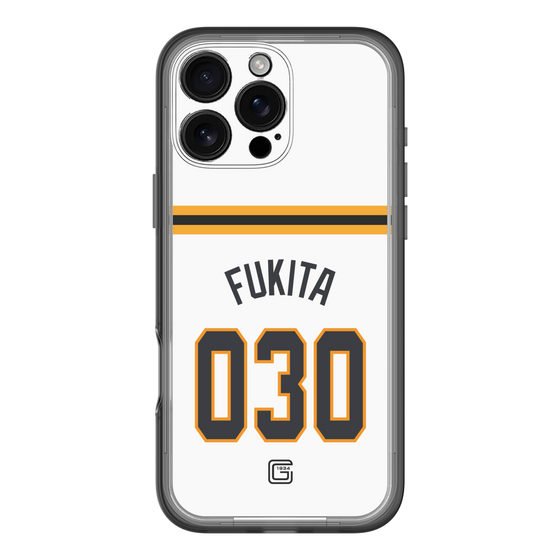 スリムプロテクションプレミアムケース［ 読売ジャイアンツ - #030 FUKITA - ホーム ］