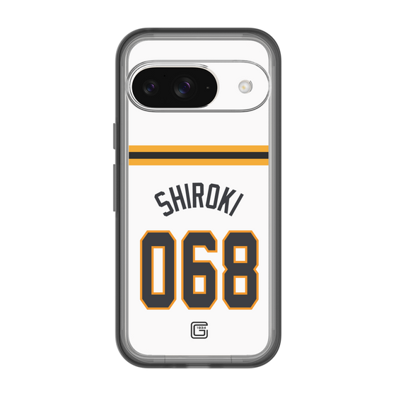 スリムプロテクションプレミアムケース［ 読売ジャイアンツ - #068 SHIROKI - ホーム ］