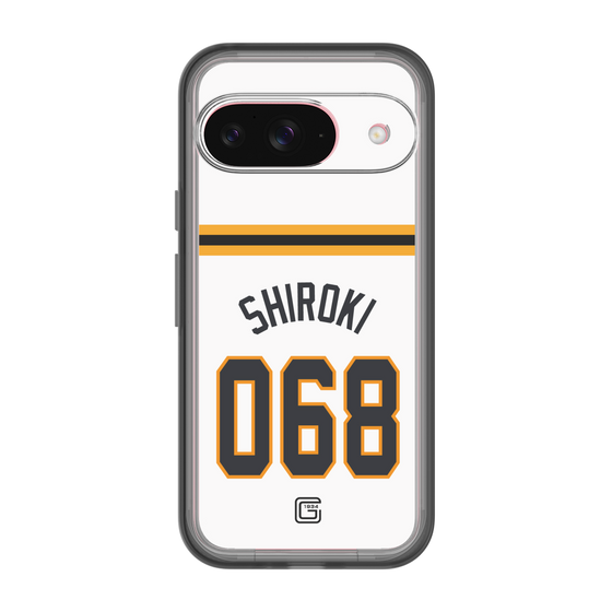 スリムプロテクションプレミアムケース［ 読売ジャイアンツ - #068 SHIROKI - ホーム ］