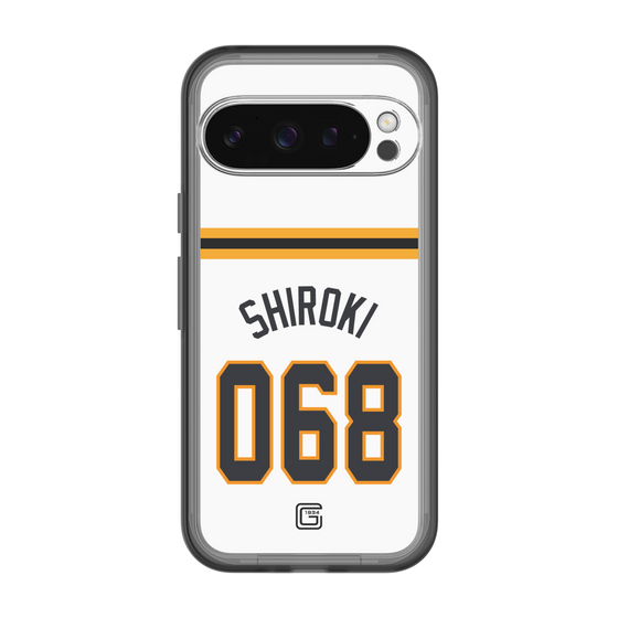 スリムプロテクションプレミアムケース［ 読売ジャイアンツ - #068 SHIROKI - ホーム ］