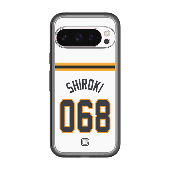 スリムプロテクションプレミアムケース［ 読売ジャイアンツ - #068 SHIROKI - ホーム ］