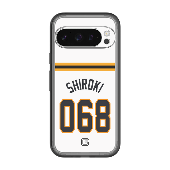 スリムプロテクションプレミアムケース［ 読売ジャイアンツ - #068 SHIROKI - ホーム ］