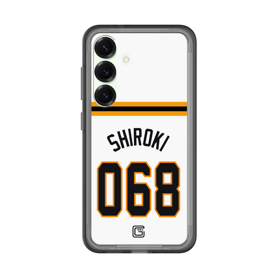 スリムプロテクションプレミアムケース［ 読売ジャイアンツ - #068 SHIROKI - ホーム ］