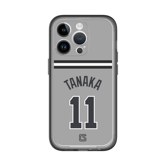 スリムプロテクションプレミアムケース［ 読売ジャイアンツ - #11 TANAKA - ビジター ］
