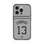 スリムプロテクションプレミアムケース［ 読売ジャイアンツ - #13 CABBAGE - ビジター ］