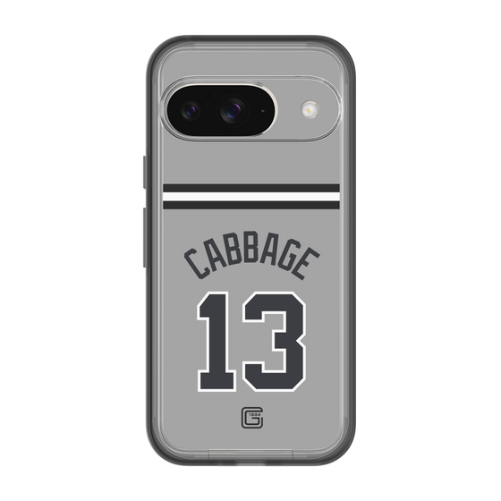 スリムプロテクションプレミアムケース［ 読売ジャイアンツ - #13 CABBAGE - ビジター ］