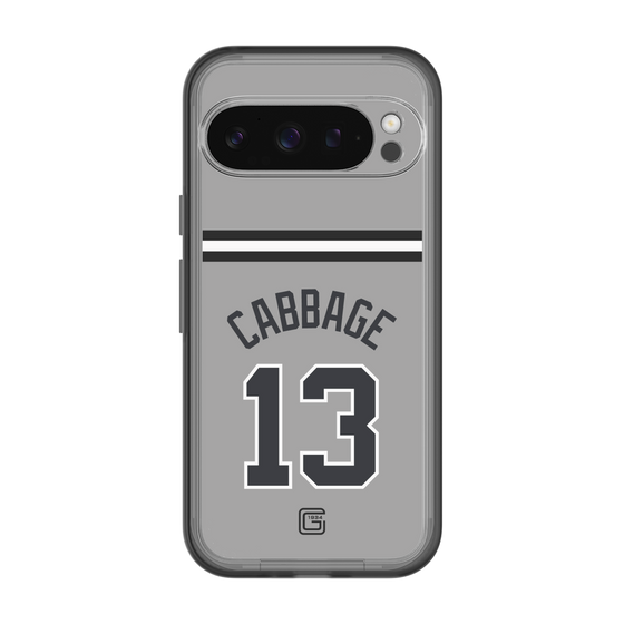 スリムプロテクションプレミアムケース［ 読売ジャイアンツ - #13 CABBAGE - ビジター ］