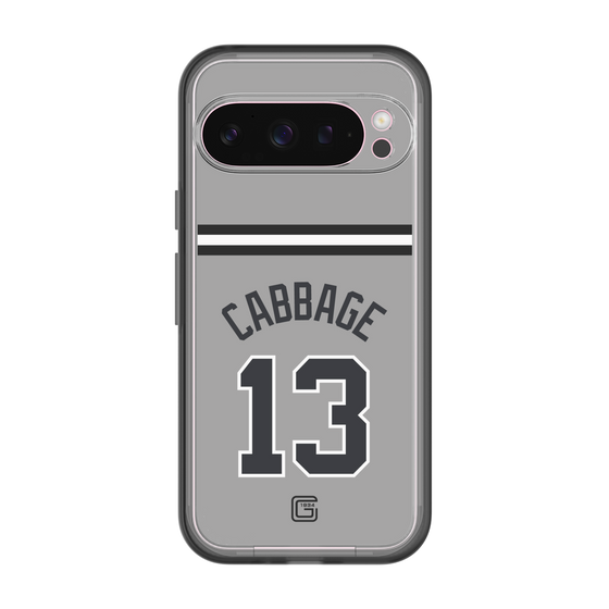 スリムプロテクションプレミアムケース［ 読売ジャイアンツ - #13 CABBAGE - ビジター ］