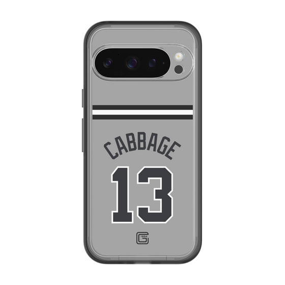 スリムプロテクションプレミアムケース［ 読売ジャイアンツ - #13 CABBAGE - ビジター ］
